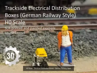 DB Trackside Safety Pack - Money-saving Bundle H0 SLA Resin