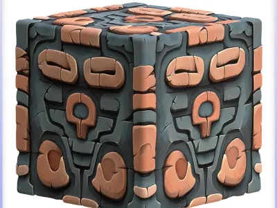 Stylized Wall Seamless Texture Texture 73