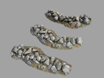 Paddocks Kit bundle Collection 3D model