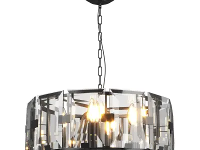 713267 Novara Lightstar hanging chandelier 3D model