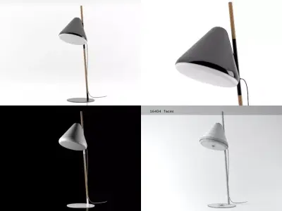Hello Floor Lamp 3D model