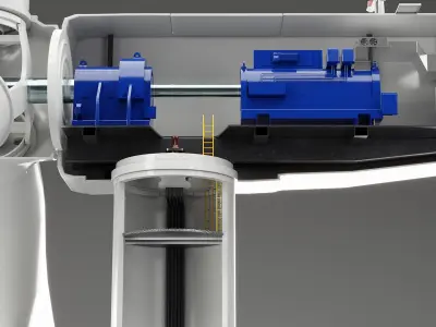  Offshore Wind Turbine Cutaway 