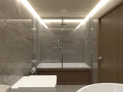 BATHROOM DESIIGN 3D model