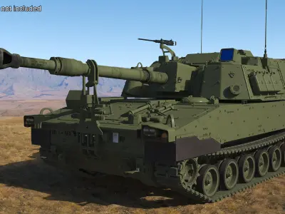  Military Howitzer M109A7 Paladin 