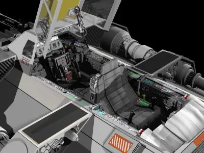 Star Wars T47 Snowspeeder 3D model