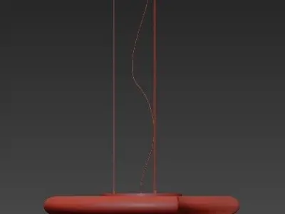 MOON chandelier 3D model purchase