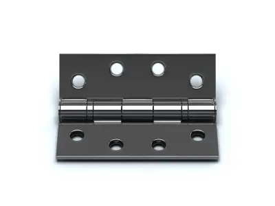 Hinge for door Low-poly 3D model