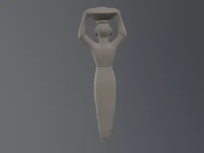ancient egypt props bundle 3D model