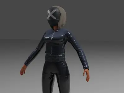 Squid Game Low-poly 3D model