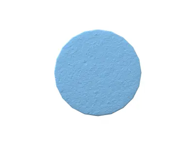 Chalk v1 003 Low-poly 3D model