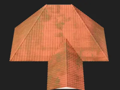 Realistic Roof Collections 27 3D model