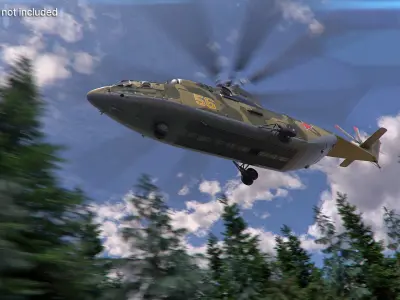  Russian Military Heavy Helicopter Mi-26 