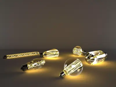 Edison Lamp 3D model