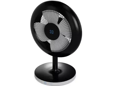 Floor Fan Low-poly 3D model