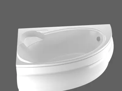 FINEZJA NOVA ASYMETRIC BATH Free 3D model