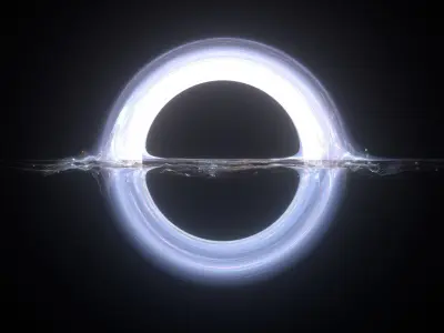 Black Hole 3D model