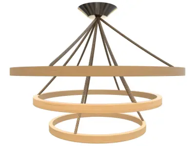 Modern Chandelier V2 3D model