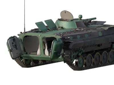 Type 86  infantry fighting vehicle 3D model