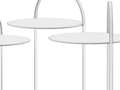 ALCA Side Table by WENTZ 3D model