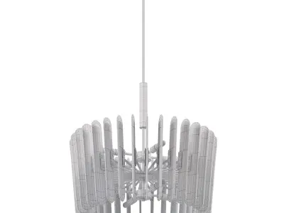 Klaus Chandelier By Arteriors Home 3D model