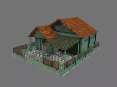 Building 09 3D model