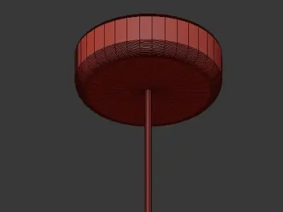 Lamparas de papel 3D model