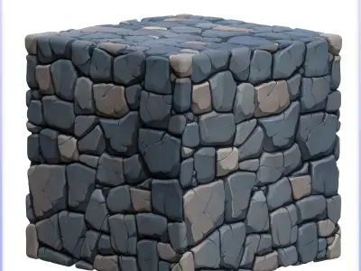 Stylized Stone Floor Seamless Texture Texture buy