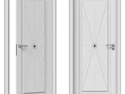 TOSCANA LITERA Interior door 6361 3D model