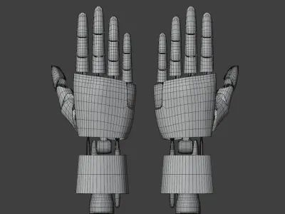 Robotic Hand 3D model