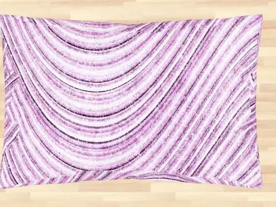 Pillows floor cushion 3D model