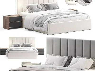 Bed Vega Floor 180 3D model