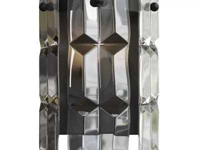 Prism Wall Sconce Low-poly 3D model