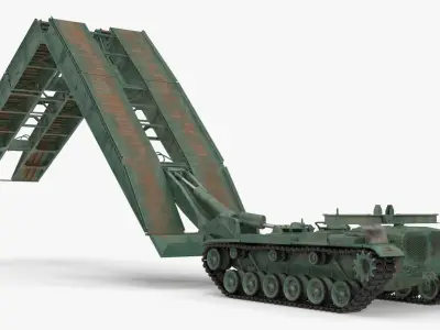  Green AVLB M60A1 in Deployment 