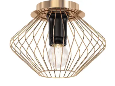 Lussole Loft Brooks 3D model