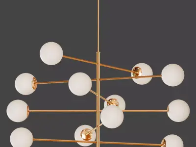 CHANDELIER TORTORA 3D model purchase