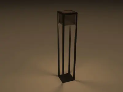 Aurora Floor lamp Armani Casa Low-poly 3D model