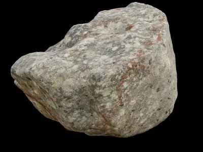 3D Scanned Rocks 3D Model Pack