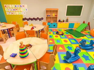 Daycare Room 3D model