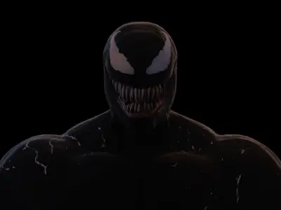 Venom panther - 3D model