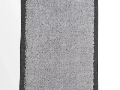 carpet rug Low-poly 3D model