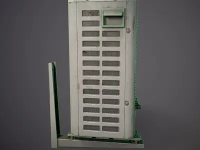 Conditioner - Gameready Asset Low-poly 3D model