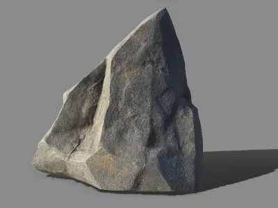 Mountain Rock 03 Low-poly 3D model