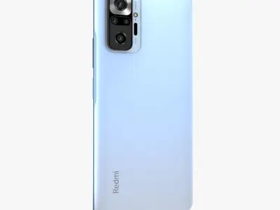 Xiaomi Redmi Note 10 Pro Full color 3D model