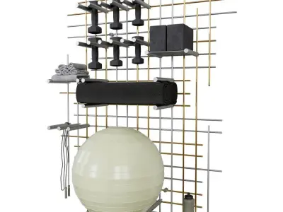 Super Yoga Grid 3D model