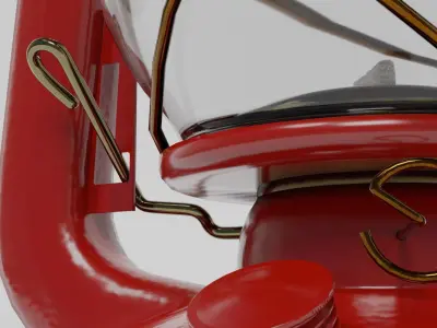 Oil Lamp 3D model 5