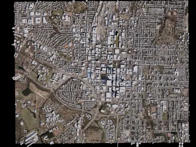 Raleigh - USA 3D model