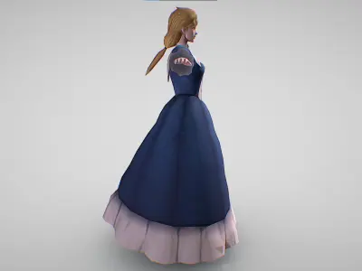 Erina Pendleton - Jojo Bizarre Adventure - Diamond Records 3D model