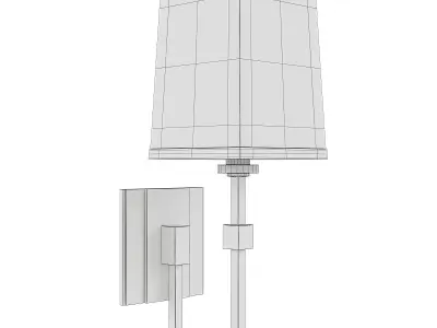 Hudson Valley Fletcher Wall Sconce Low-poly 3D model