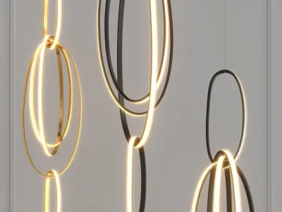 Pendant lamp OTEA 3D model