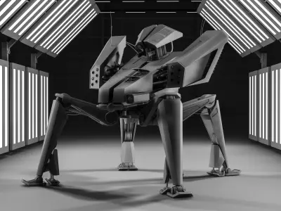 ARAK mech 3D model